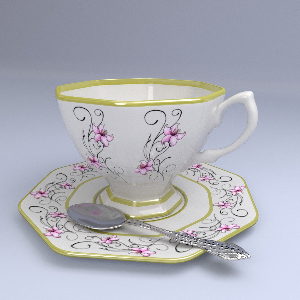Fancy Teacup (Updated) preview image 1
